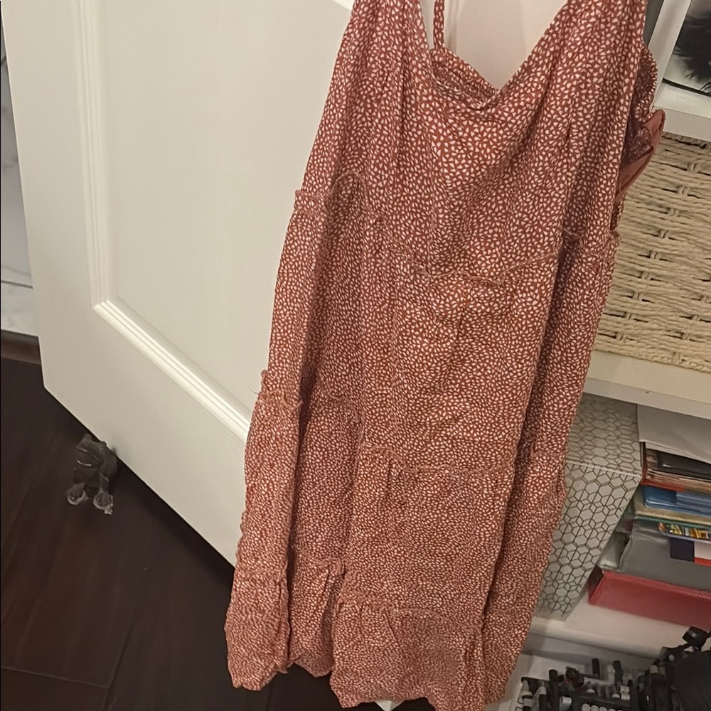 SHEIN Red Polka Dot Mini Dress
Barely warn, like new